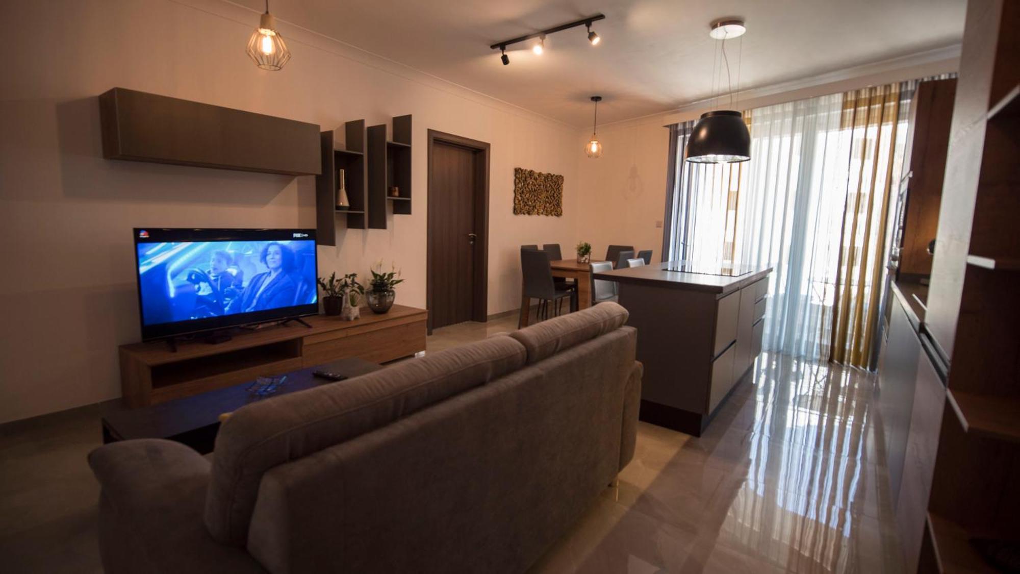 Msiebah Court San Gwann Modern Apt Near Sliema And St Julians Екстериор снимка
